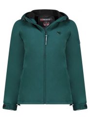 Geographical Norway Kurtka softshellowa "Tamilalor" w kolorze morskim rozmiar: L. Niebieskie kurtki sportowe Geographical Norway, l, bez wzorów, bez kaptura, outdoorowe. Za 166.88 zł.