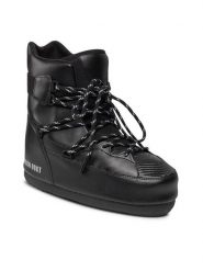 Moon Boot Śniegowce Sneaker Mid 14028200001 Czarny. Czarne trapery i śniegowce Moon Boot, z syntetyku. Za 1,189.00 zł.
