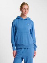 Bluza damska z kapturem Hummel Pulse. Niebieskie bluzy Hummel, na jesień, l, bez wzorów, z bawełny, z kapturem. Za 169.95 zł.