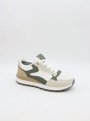 Bellucci Sneakersy w kolorze beżowo-oliwkowym rozmiar: 38. Brązowe trampki Bellucci, bez wzorów, bez zapięcia. Za 96.14 zł.