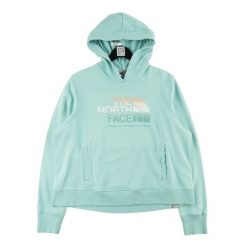 Second life - Damska bluza z kapturem TNF turkusowa - Jak nowy. Niebieskie bluzy The North Face, bez wzorów, z kapturem. Za 127.76 zł.