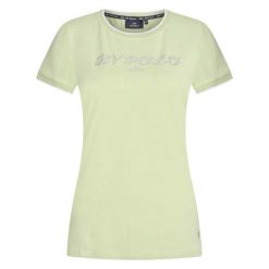 Koszulka damska HV Polo Heather. Zielone koszulki polo HV POLO, bez wzorów, bez ramiączek. Za 251.50 zł.