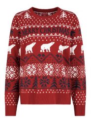 Sublevel Sweter w kolorze czerwonym rozmiar: S. Czerwone swetry Sublevel, s, bez wzorów, bez ramiączek. Za 96.83 zł.