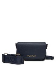 Valentino Torebka Miramar VBS7UE02G Granatowy. Niebieskie listonoszki Valentino, bez wzorów, ze skóry, bez dodatków. Za 289.99 zł.