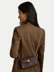 LAUREN RALPH LAUREN Torebka 432P11743006 Brązowy ciemny. Brązowe listonoszki Lauren Ralph Lauren, bez wzorów, ze skóry, bez dodatków. Za 1,199.00 zł.