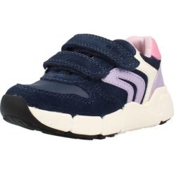 Buty GEOX B656NA 05422 B FLEXYPER MINI Niebieski. Niebieskie trekkingi Geox, z syntetyku, na fitness i siłownię. Za 220.99 zł.