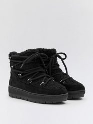 Bellucci Botki zimowe w kolorze czarnym rozmiar: 37. Czarne botki Bellucci, na zimę, bez wzorów, bez obcasa, bez zapięcia. Za 165.99 zł.