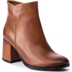 Botki BALDACCINI - 1231500 Brąz BBR. Brązowe botki Baldaccini, bez wzorów, ze skóry ekologicznej, bez obcasa, bez zapięcia. Za 339.00 zł.