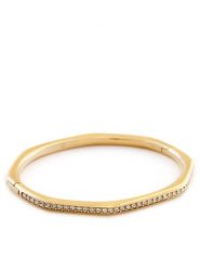 Swarovski Bransoletka Dextera bangle 5724581 Złoty. Żółte bransoletki SWAROVSKI, metalowe. Za 699.99 zł.