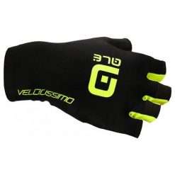 Rękawiczki rowerowe Alé Cycling Velocissimo Crono. Czarne rękawiczki ALÉ CYCLING, bez wzorów, sportowe. W wyprzedaży za 167.99 zł.