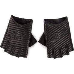 Rękawiczki Damskie KARL LAGERFELD - 91KW3611 Black 999. Rękawiczki KARL LAGERFELD. W wyprzedaży za 389.00 zł.