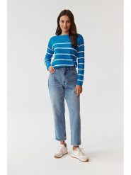 TATUUM Sweter w kolorze niebieskim rozmiar: XL. Niebieskie swetry Tatuum, xl, bez wzorów, bez ramiączek. Za 87.81 zł.