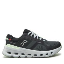 Buty do biegania On. Szare obuwie sportowe On, bez zapięcia, do biegania. Za 599.99 zł.