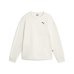 Bluza sportowa damska PUMA BETTER ESSENTIALS. Czarne bluzy Puma, s, bez wzorów, z bawełny, bez kaptura. Za 217.55 zł.