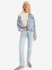 Levi's Dżinsy - Slim fit - w kolorze błękitnym rozmiar: W29/31. Niebieskie jeansy Levi's®, s, z aplikacjami. Za 162.49 zł.