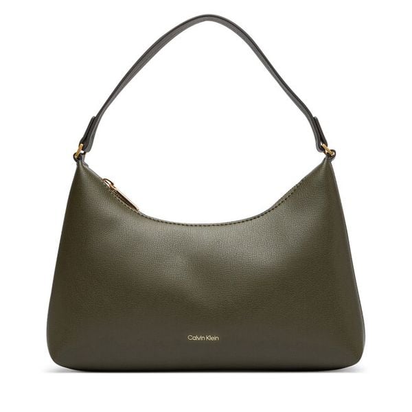 Torebka Calvin Klein. Zielone torebki klasyczne Calvin Klein, bez wzorów, bez dodatków. Za 369.99 zł.