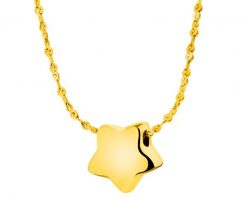 Naszyjnik ze stali szlachetnej - gwiazda. Naszyjniki Elixa, ze stali. Za 129.00 zł.