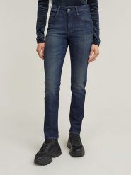 G-Star Dżinsy "Ace 2.0" - Slim fit - w kolorze granatowym rozmiar: W31/L34. Niebieskie jeansy G-Star, l, z aplikacjami. Za 202.03 zł.