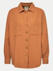 Billabong Koszula Swell ABJWT00487 Brązowy Relaxed Fit. Brązowe koszule Billabong, s, bez wzorów, z bawełny, bez kołnierzyka, bez ramiączek. Za 159.99 zł.