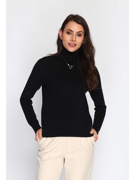 C& Jo Golf w kolorze czarnym rozmiar: 38. Czarne golfy C& Jo, bez wzorów, z kaszmiru, bez ramiączek. Za 187.07 zł.