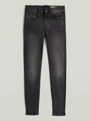 G-Star Dżinsy - Skinny fit - w kolorze antracytowym rozmiar: W31/L32. Czarne jeansy G-Star, l, z aplikacjami, z podwyższonym stanem. Za 264.95 zł.