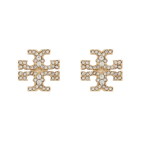 Kolczyki Tory Burch. Żółte kolczyki Tory Burch, złote. Za 544.99 zł.