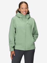 Marmot Kurtka funkcyjna "Precip Eco Pro" w kolorze turkusowym rozmiar: M. Niebieskie kurtki sportowe Marmot, m, bez wzorów, z materiału, bez kaptura, outdoorowe. Za 387.44 zł.