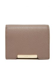 Furla Mały Portfel Damski Giada WP00522 HSF000 Beżowy. Brązowe portfele Furla, bez wzorów, ze skóry. Za 609.99 zł.