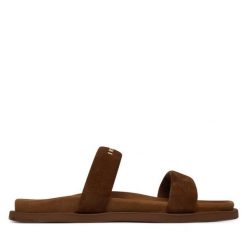 Klapki Inuikii. Brązowe klapki Inuikii, bez wzorów, bez obcasa. Za 839.99 zł.