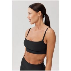 Stanik sportowy fitness Rough Radical Aven Sports Bra. Czarne bielizna sportowa ROUGH RADICAL, s, bez wzorów. Za 139.90 zł.