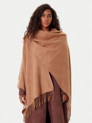 Guess Ponczo AW5421POL03 Beżowy. Brązowe swetry Guess, z aplikacjami, z syntetyku, bez ramiączek. Za 329.99 zł.