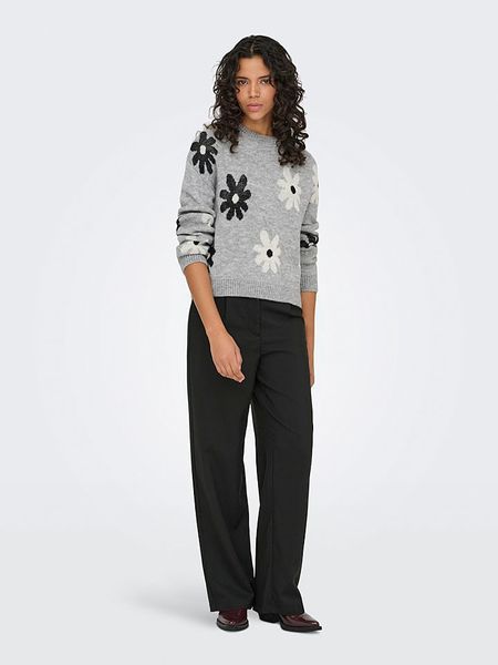 ONLY Sweter w kolorze szarym rozmiar: M. Szare swetry Only, m, bez wzorów, bez ramiączek. Za 129.95 zł.