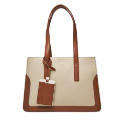 Torebka Furla. Brązowe torebki klasyczne Furla, bez wzorów, bez dodatków. Za 1,339.00 zł.