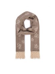Liu Jo Szal 2F6034 T0300 Beżowy ciemny. Brązowe szaliki Liu Jo, bez wzorów, z poliesteru. Za 249.99 zł.