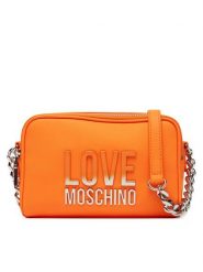 LOVE MOSCHINO Torebka JC4255PP0MKD0450 Pomarańczowy. Brązowe listonoszki Love Moschino, bez wzorów, ze skóry, bez dodatków. Za 959.99 zł.