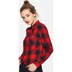 Koszula w kratę - Czarny. Koszule Cropp. W wyprzedaży za 39.99 zł.