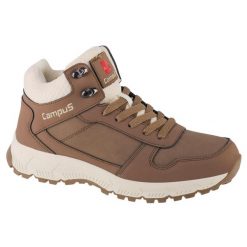 Buty trekkingowe damskie, Campus Rosa. Brązowe trekkingi Campus, z gumy, trekkingowe. Za 289.99 zł.