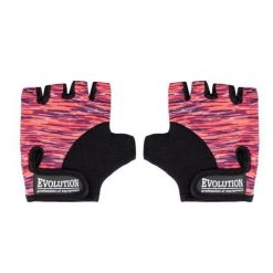 Rękawiczki rowerowe Pink Evolution Professional Equipment. Czarne rękawiczki EVOLUTION PROFESSIONAL EQUIPMENT, bez wzorów, sportowe. W wyprzedaży za 22.70 zł.