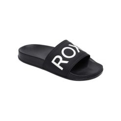 Sandały dla Kobiety SLIPPY II Czarny. Brązowe sandały Roxy, bez wzorów, z gumy, bez obcasa, bez zapięcia. Za 123.00 zł.