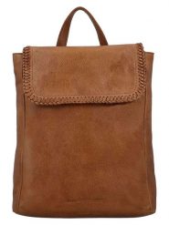 HIDE & STITCHES Skórzany plecak w kolorze jasnobrązowym - 25 x 30 x 11 cm rozmiar: onesize. Brązowe plecaki HIDE & STITCHES, bez wzorów, z materiału. Za 382.99 zł.