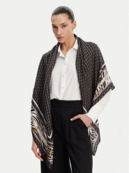 Guess Chusta AW5302 SIL03 Czarny. Czarne rękawiczki Guess, z aplikacjami, z materiału. Za 249.99 zł.