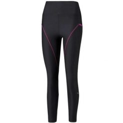 Damskie legginsy Puma Run Marathon Tight czarne. Czarne legginsy sportowe Puma, l, bez wzorów, z podwyższonym stanem, do biegania. Za 246.85 zł.