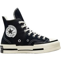 Trampki Converse Chuck 70 Plus, Dla obu płci. Czarne obuwie sportowe Converse, bez zapięcia. Za 510.65 zł.