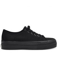 Tamaris Sneakersy w kolorze czarnym rozmiar: 38. Czarne trampki Tamaris, bez wzorów, bez zapięcia. Za 95.69 zł.