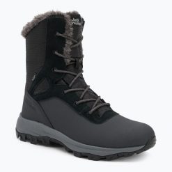 Śniegowce damskie Jack Wolfskin Everquest Texapore Snow High. Szare trapery i śniegowce Jack Wolfskin. Za 639.99 zł.