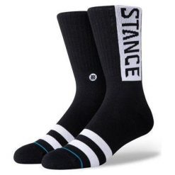 Skarpety turystyczne Stance Og. Czarne skarpety Stance, bez wzorów. Za 38.99 zł.