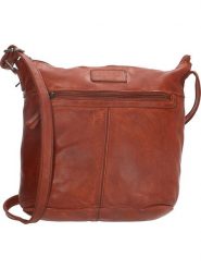 HIDE & STITCHES Skórzana torebka w kolorze jasnobrązowym - 29 x 24 x 10 cm rozmiar: onesize. Brązowe torby na ramię HIDE & STITCHES, bez wzorów, z materiału, na ramię, bez dodatków. Za 220.63 zł.