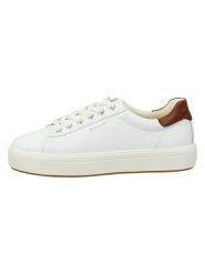GANT Footwear Skórzane sneakersy "Avino" w kolorze białym rozmiar: 36. Białe trampki GANT Footwear, bez wzorów, bez zapięcia. Za 304.95 zł.
