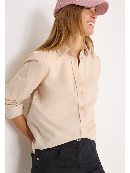 Cecil Koszula w kolorze beżowym rozmiar: L. Brązowe koszule Cecil, l, bez wzorów, z bawełny, bez kołnierzyka, bez ramiączek. Za 104.89 zł.