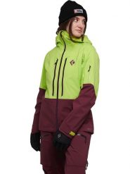 Black Diamond Kurtka hardshellowa "Recon" w kolorze zielono-bordowym rozmiar: M. Czerwone kurtki sportowe Black Diamond, m, bez wzorów, bez kaptura, outdoorowe. Za 926.80 zł.